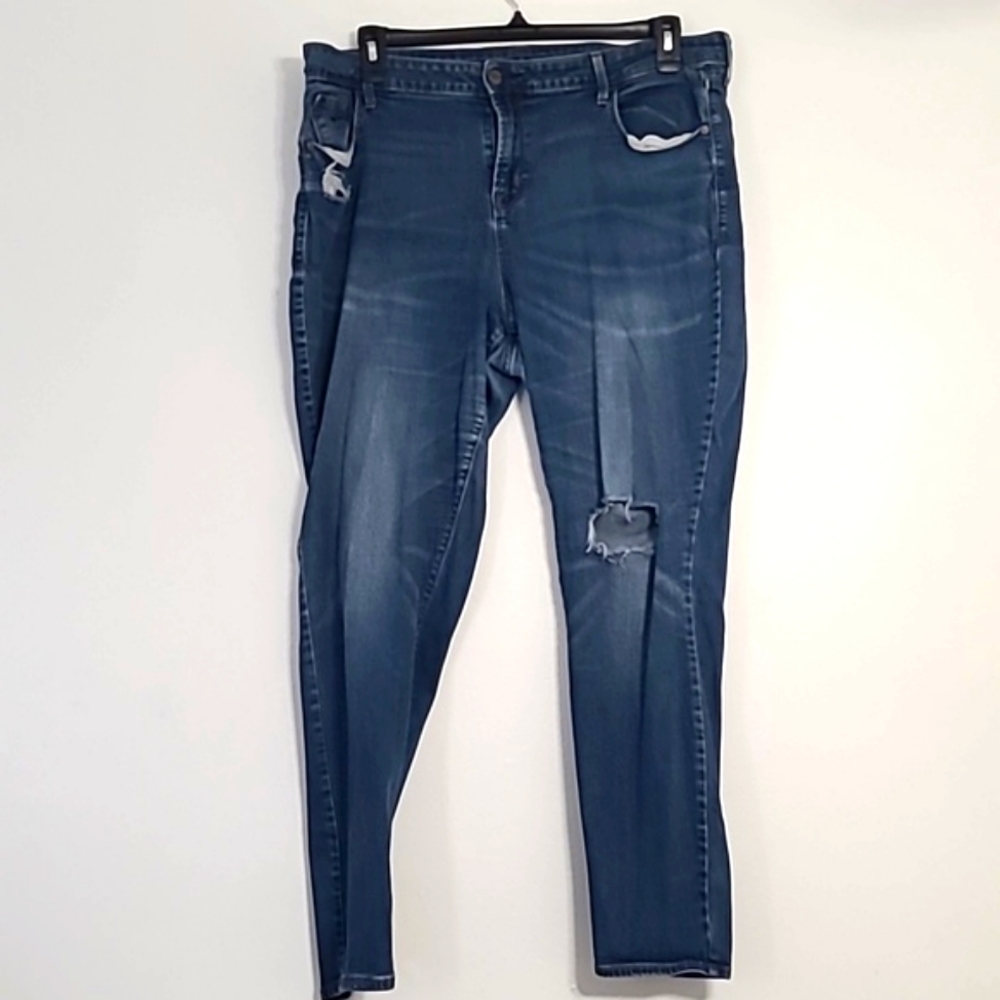 Skinny Denim Blue Jeans